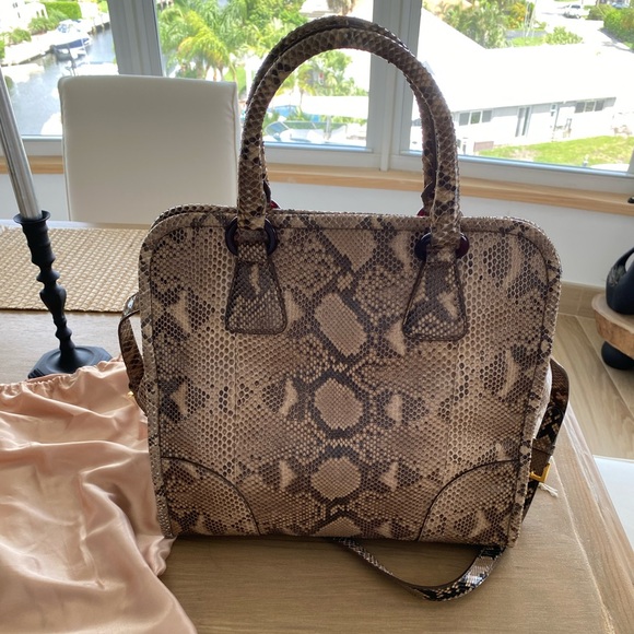 Prada
Pitone Lucido Python Tote - Picture 12 of 15